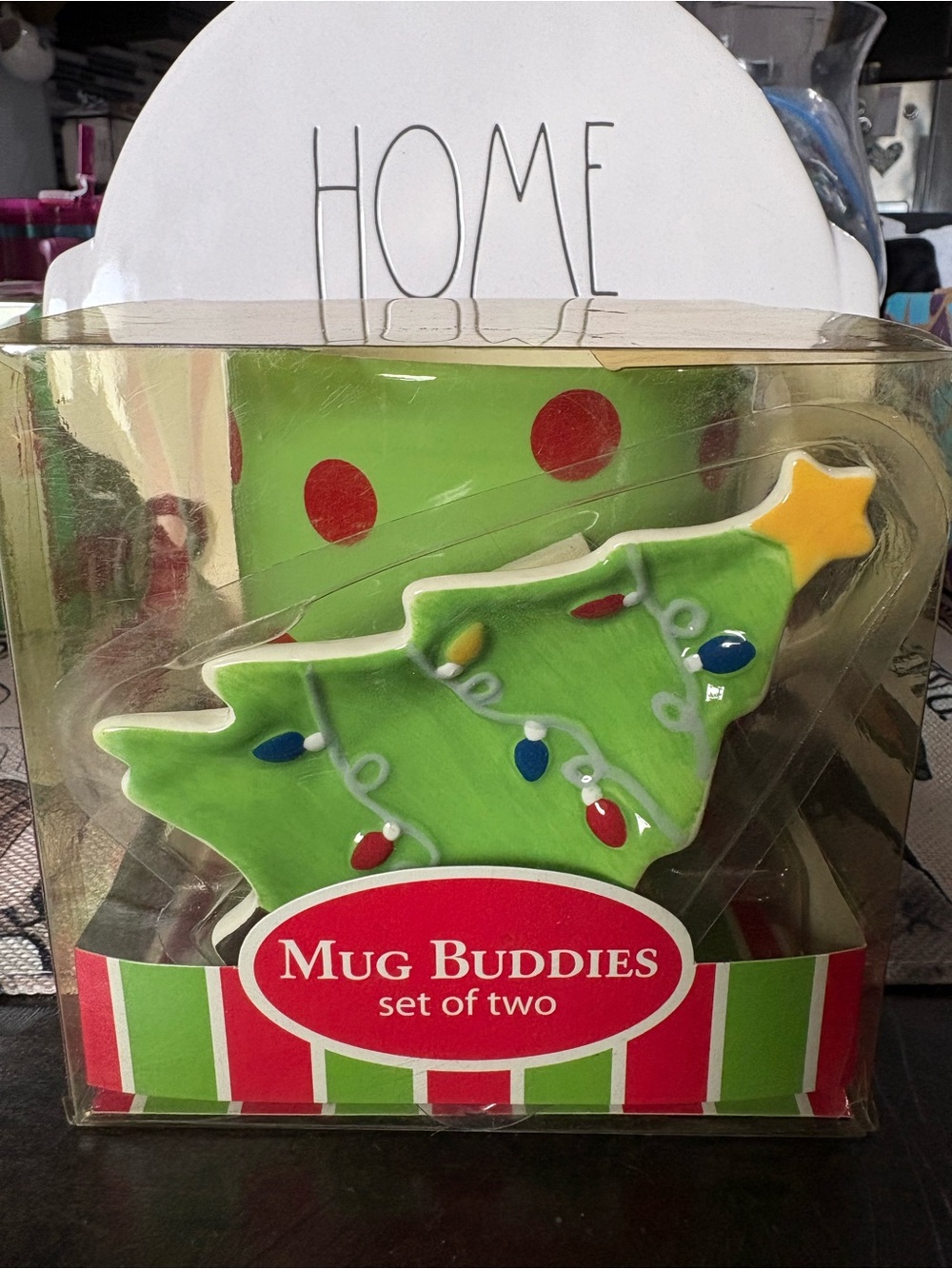 Holiday Christmas Tree Mug -Green